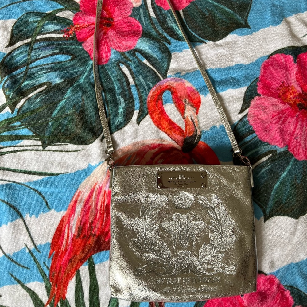 My Flat In London Silver Crossbody 🤍✨